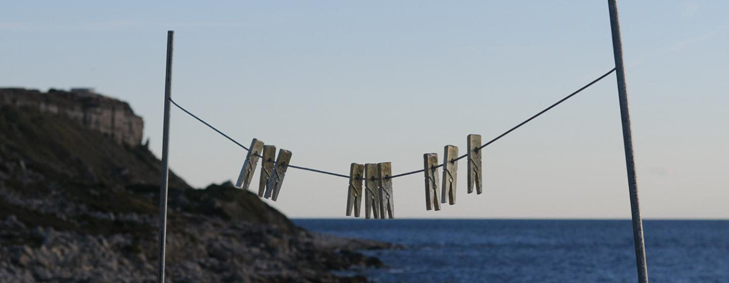 Clothes Line by Brian Callinan. Photo: Pete Millson. b-side festival 2018. 