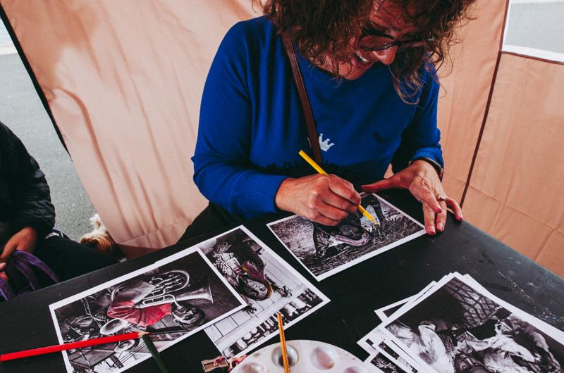 Family Workshop by Farhad Berahman. Photo: Pete Millson. b-side festival 2018.